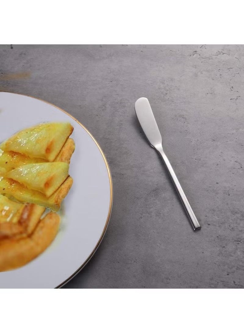 4pcs Butter Knife Stainless Steel Butter Knife Spreader 6.5-Inch Cheese Spreaders - Image 3